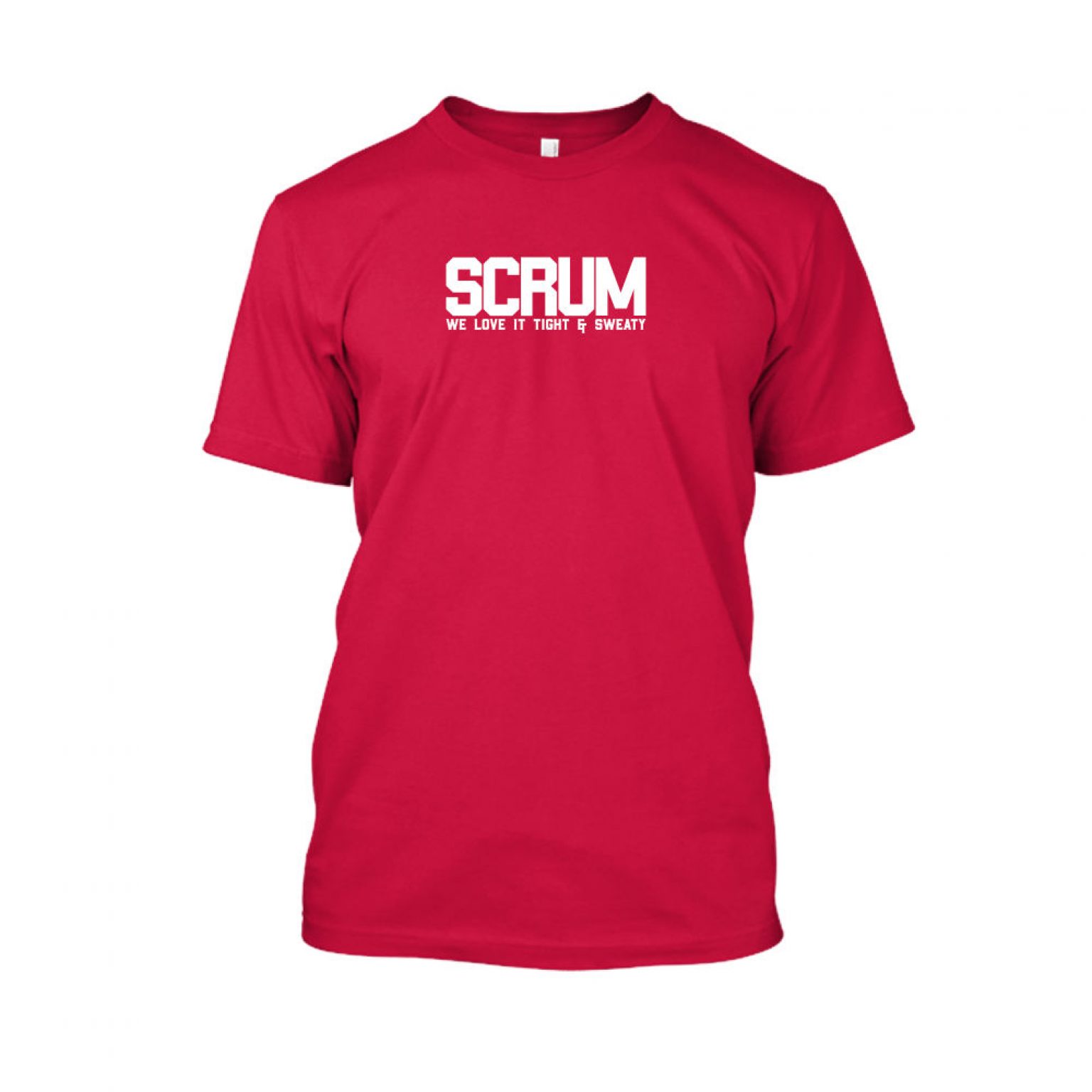 scrum shirt herren red front